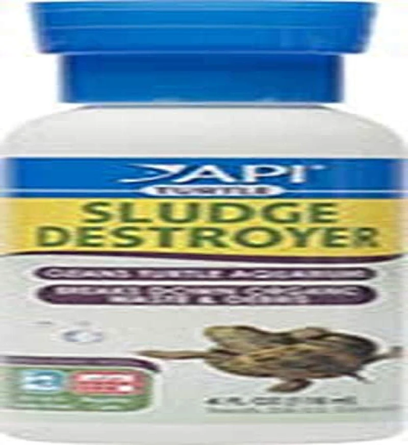 Productos de tortuga API: eliminador de lodos para limpiar el acuario, acondicionador de agua para hacer que el grifo sea seguro para las tortugas, remedio TURTLEFIX para tratar infecciones bacterianas y reparar el tejido dañado