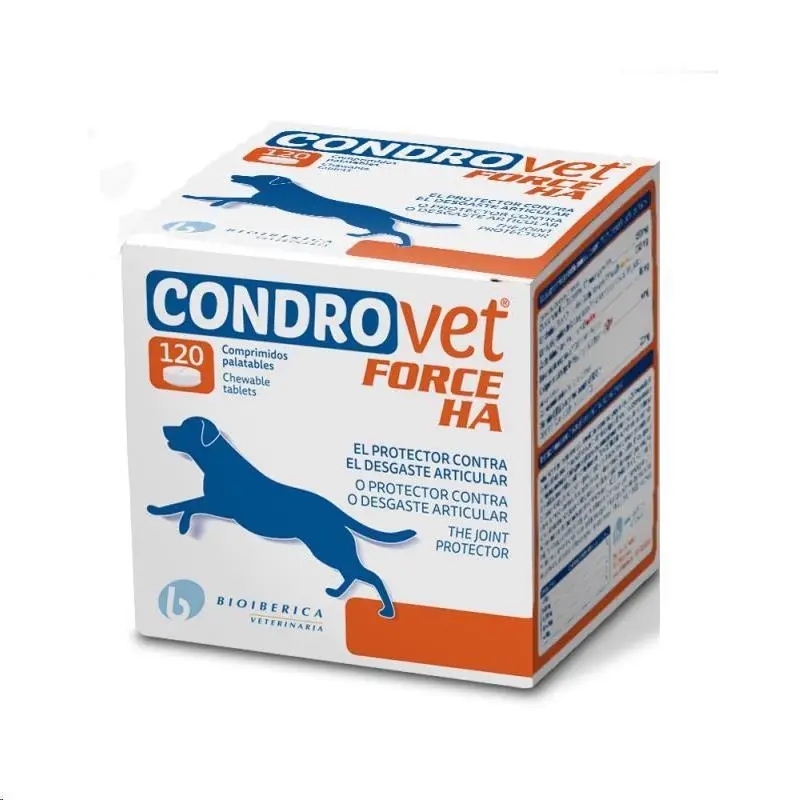 Condrovet Force Ha Perro Adulto 120 comprimidos (Articulaciones)