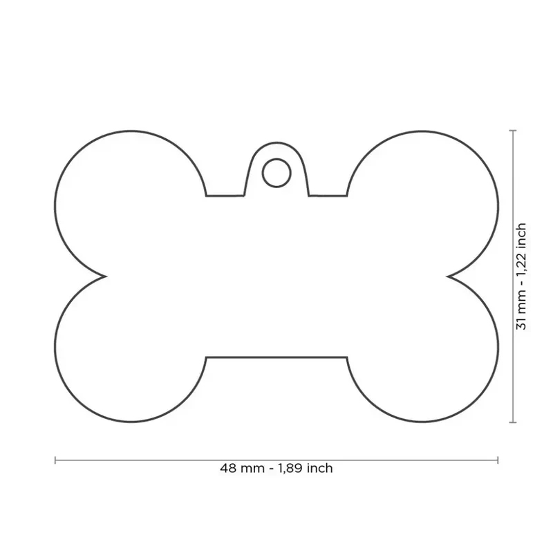 My Family Hueso Aluminio Xl Negro Mfxl05