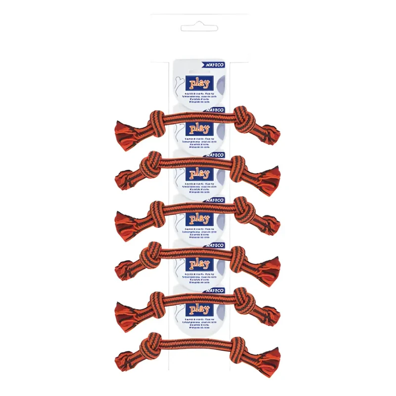 Ristra Cuerda Dental Bicolor 20 cm-55 g Naranja