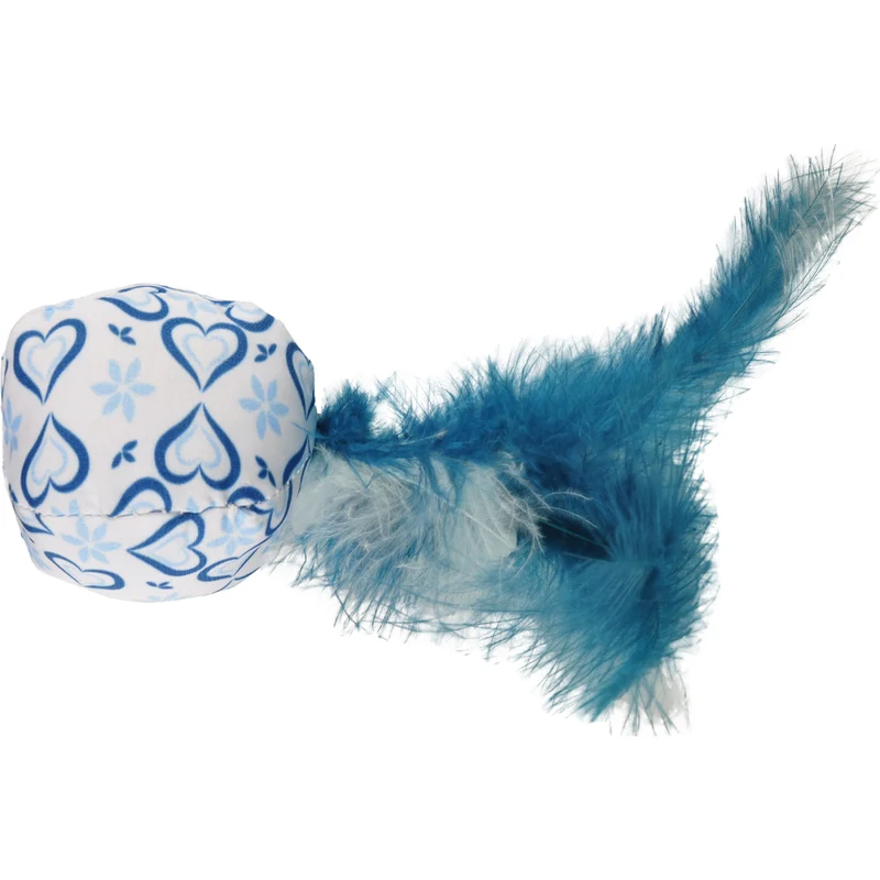 Flamingo Juguete Gato Pelota Pluma