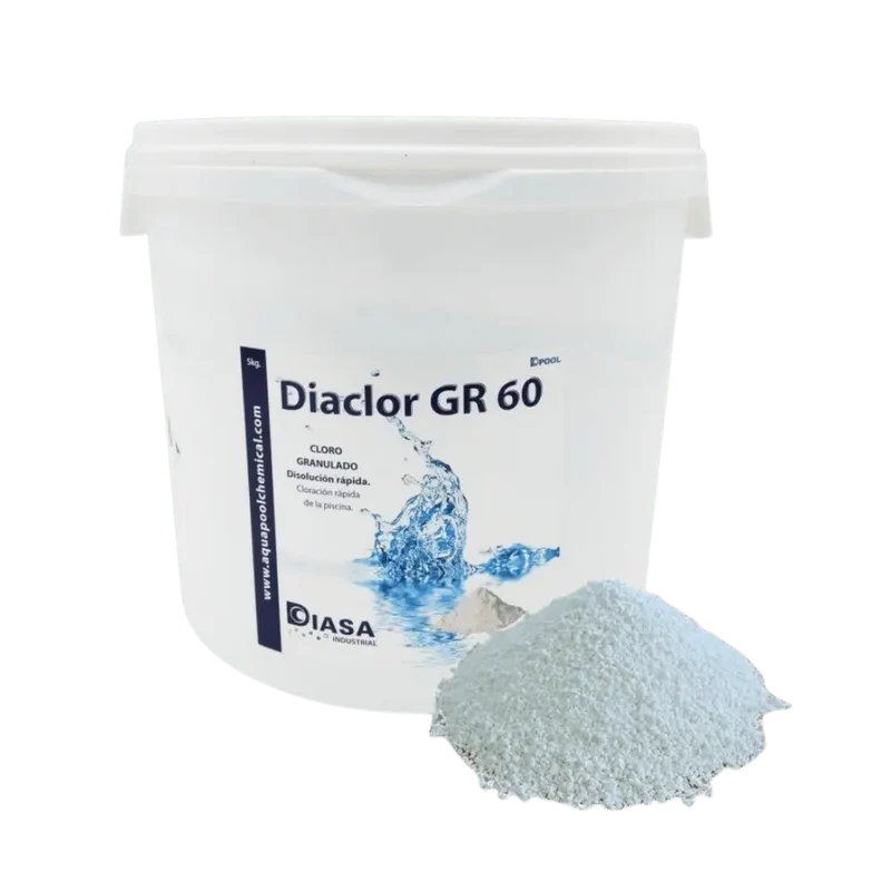 Diasa Cloro Granulado 5 kg Diaclor GR 60 Disolución Rápida