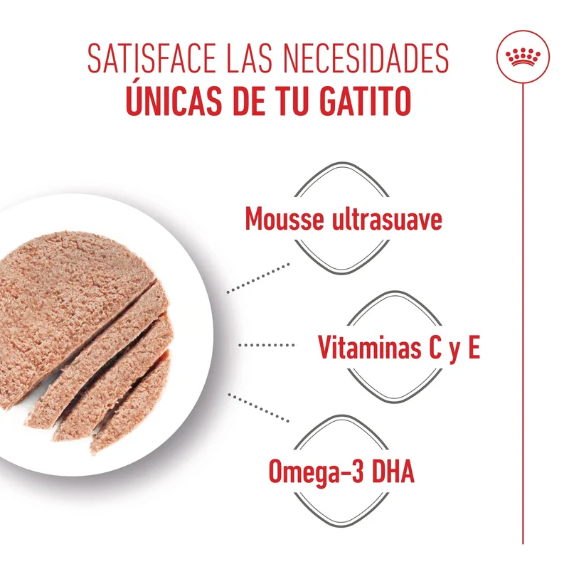 Royal Canin Mother & Babycat 195 g Mousse para Gatitos y Gatas Embarazadas o en Lactancia
