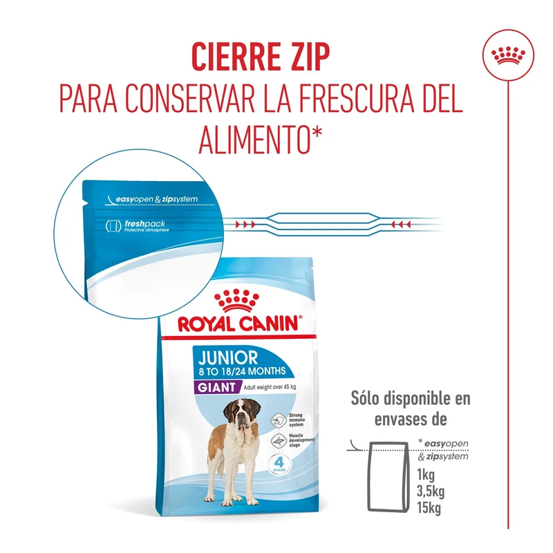 Royal Canin Giant Junior Pienso para Cachorros de Raza Grande