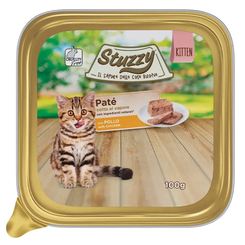Stuzzy Tarrinas de Gato Cachorro 100 g Pollo