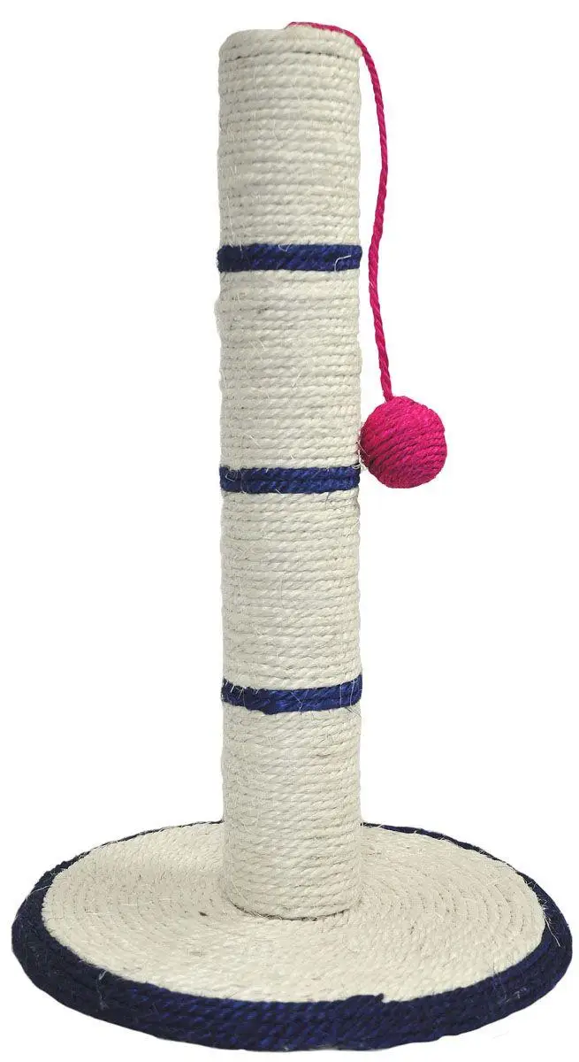 Rascador Poste Base Circular+Pelota