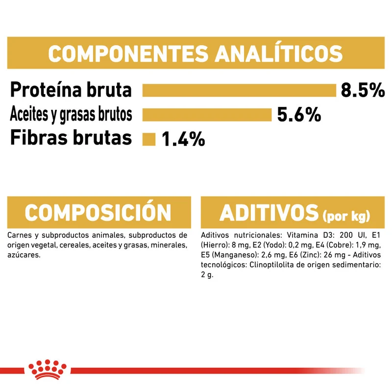 Royal Canin Chihuahua Paté Adulto 85 g Comida Húmeda para Perros