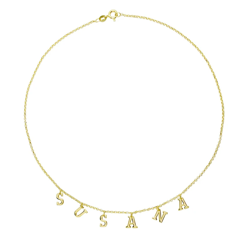Collar de Plata 925 con Nombre Grabado