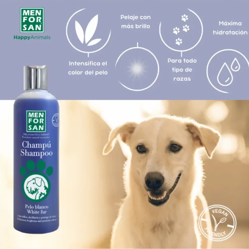 Menforsan Champú Pelo Blanco 300 ml
