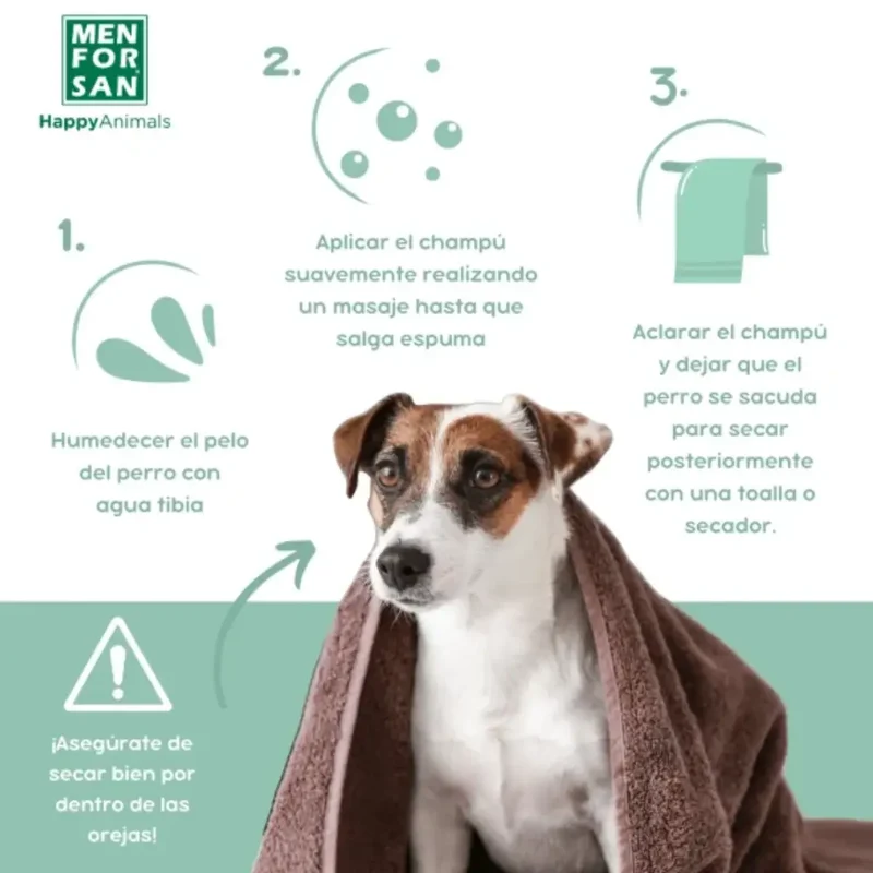 Menforsan Champú Repelente Citronela Perros 300 ml