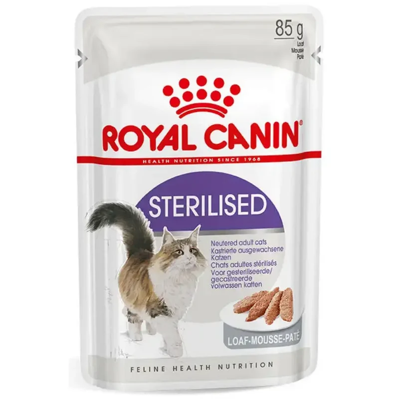 Royal Canin Sterilized Paté 85 g Comida Húmeda para Gatos