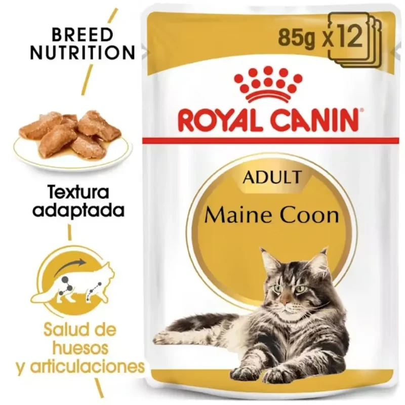Royal Canin Maine Coon 85 g Paté Húmedo para Gatos