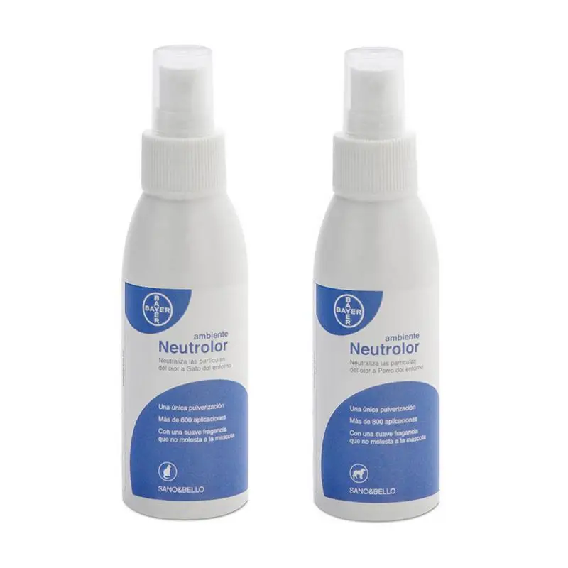 Spray Sano y Bello Neutrolor Ambiente Gato 120 ml