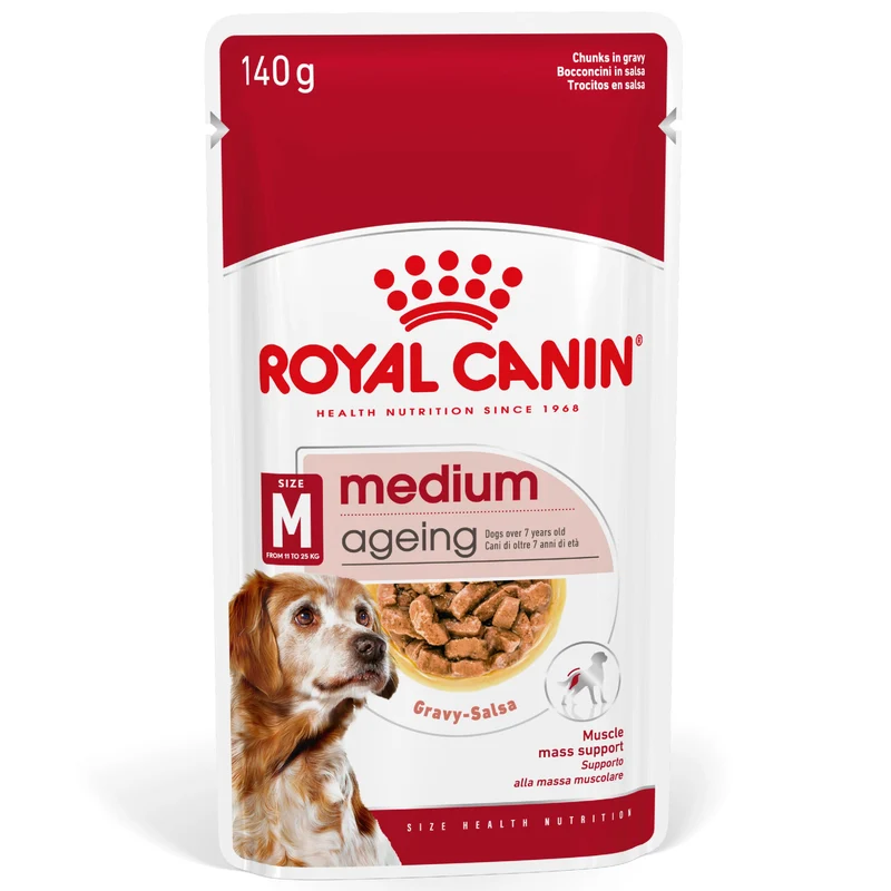 Royal Canin Medium Puppy | Adult | Ageing 140 g húmedo para perros