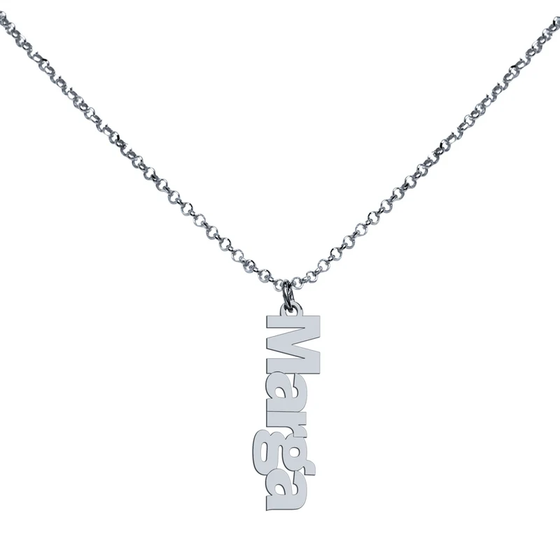 Collar de Plata 925 con Nombre Grabado