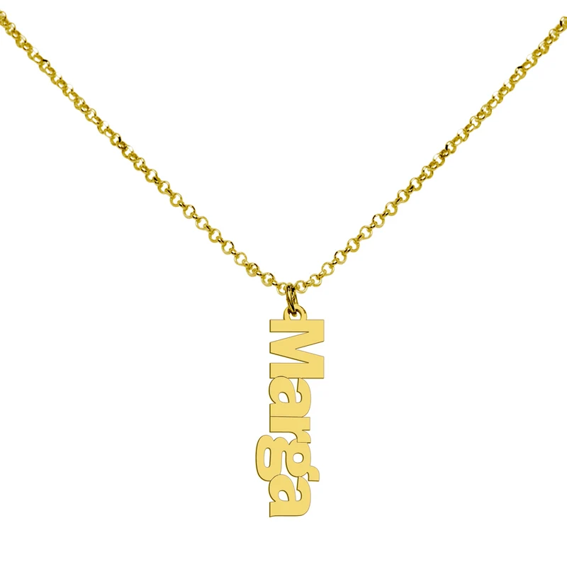 Collar de Plata 925 con Nombre Grabado