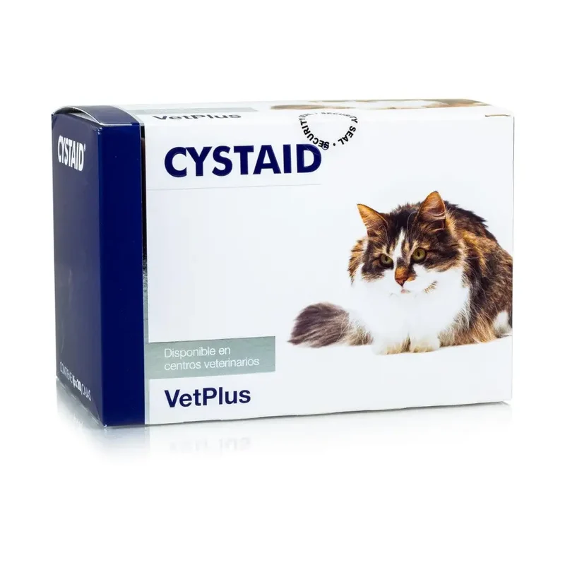 VetPlus Cystaid 30 cápsulas Suplemento para Cistitis en Gatos