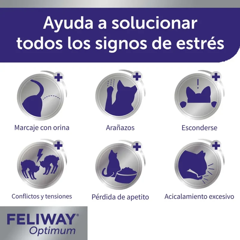 Feliway Optimum Difusor+Recambio 48 ml