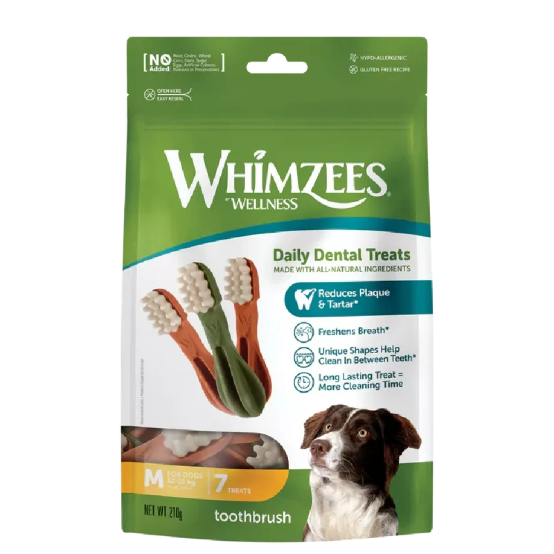 Whimzees Cepillo M Week Bolsa 7 uds