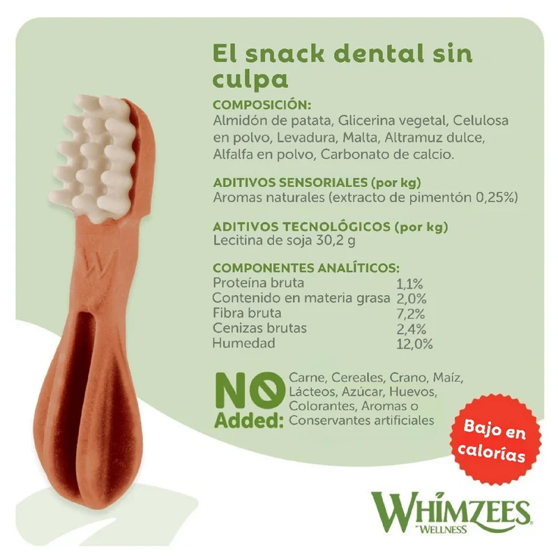 Whimzees Cepillo M Week Bolsa 7 uds