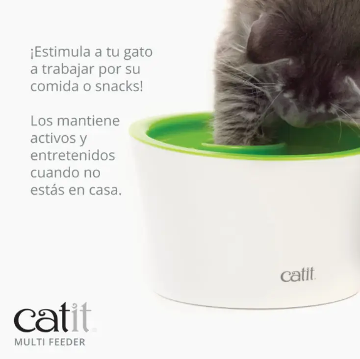 Catit Senses 2.0 Comedero Antivoracidad Multi Función para Gatos