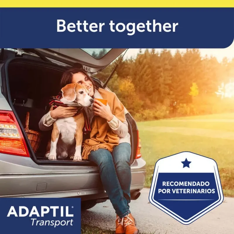 Adaptil Transport Spray Antiestrés para Perros 60 ml - Viajes, Transporte, Veterinario
