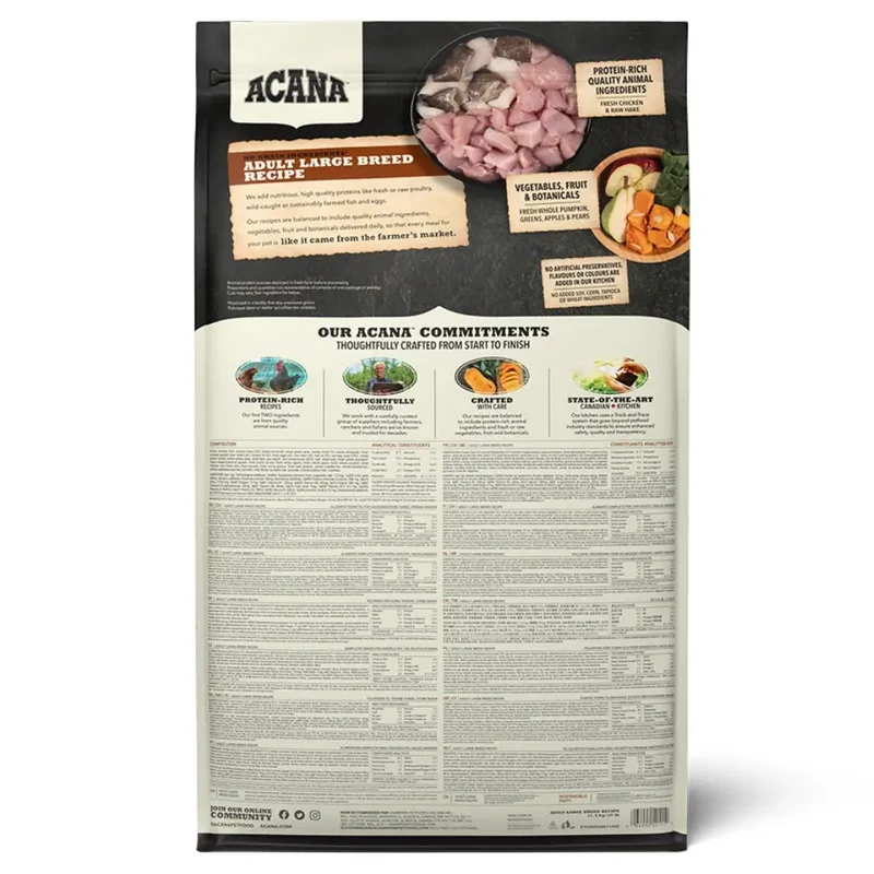Acana Adult Large Breed Pienso para Perros de Raza Grande