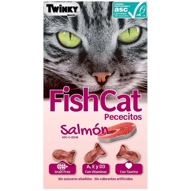 Snack Twinky Fishcat Salmón 40 g