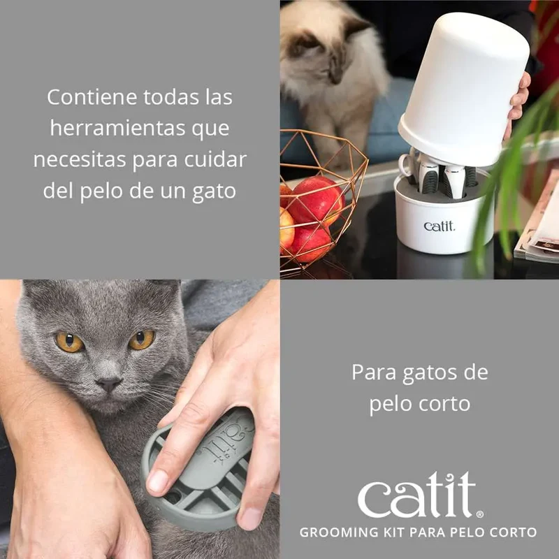 Catit Kit Grooming Pelo Corto