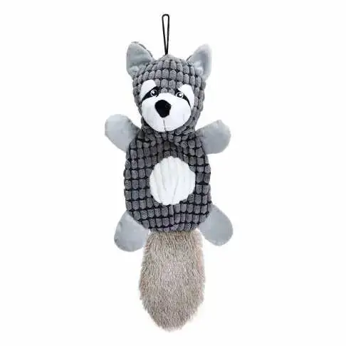 Juguete para Perros Peluche Mapache con Sonido 45 cm Freedog