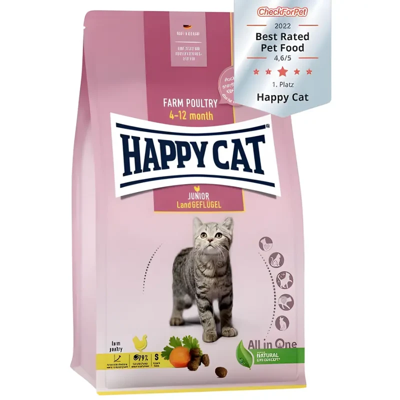 Happy Cat Junior Landgeflügel (Ave de Corral)