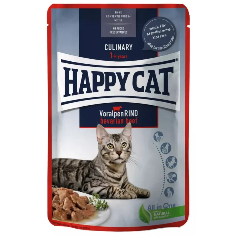 Happy Cat Culinary Meat In Sauce Weidelamm Pouch 85 g