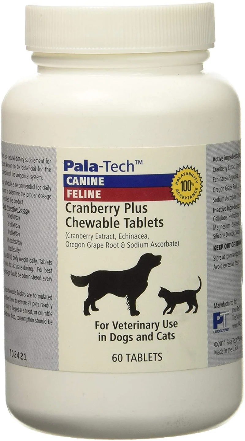 palatech Cranberry Plus Chewable comprimidos (60 pestañas) por Pala Tech