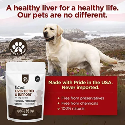 Soporte de hígado para perros y gatos de leche, suplemento sin cápsulas, píldoras