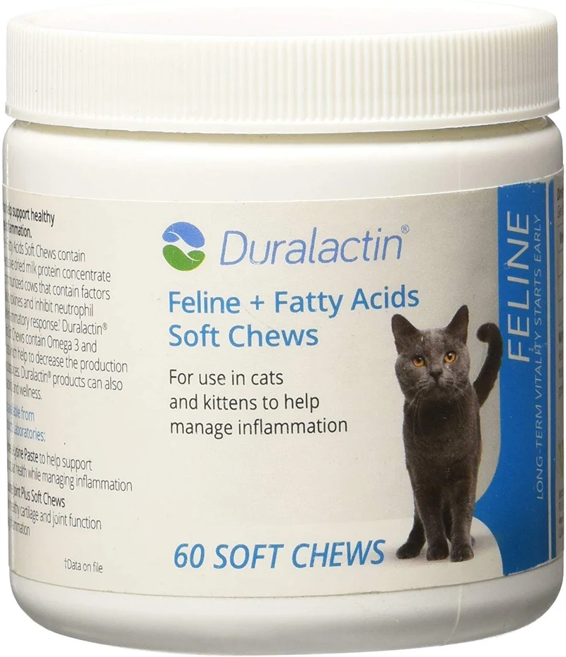 VPL Duralactin Feline Plus Fatty Acids (60 Soft Chews)