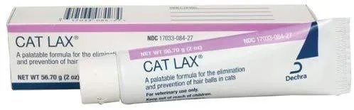 3 Pack. Dechra Cat Lax Hairball Fórmula, 2 oz (6 oz Total)