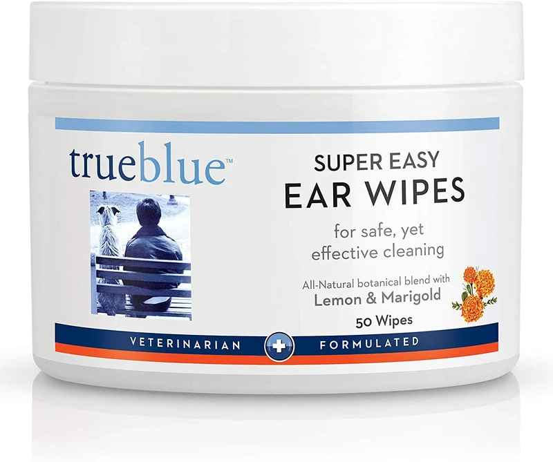 True Blue Super Easy - Toallitas para los oídos, 50 unidades