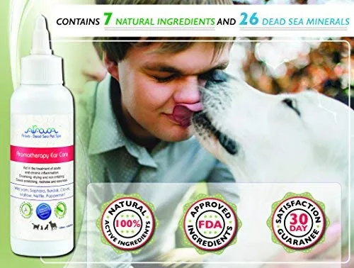 Toallitas para orejas de mascotas Arava, para perros, gatos, cachorros y gatitos, 100 unidades, desodorizante de limpieza medicada natural, elimina la suciedad de la cera, levadura y ácaros irritaciones, evita olores picantes, toallitas suaves para perros