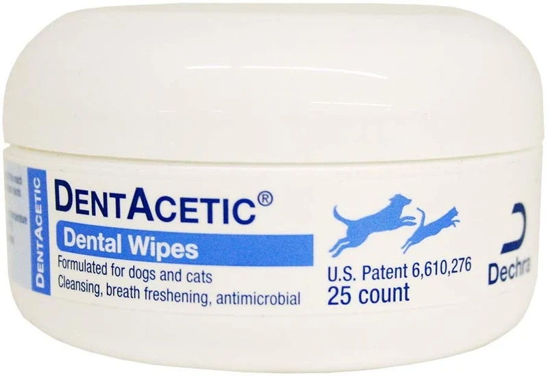 Dechra dentacetic 25 Count Dental Wipes