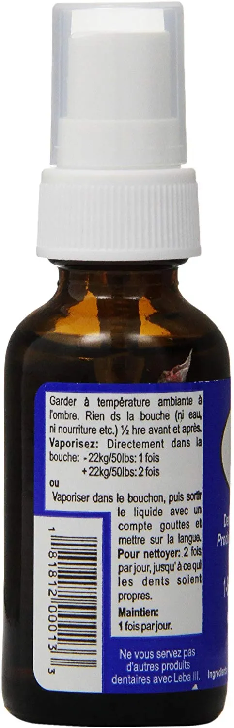Leba III Pet Dental Spray