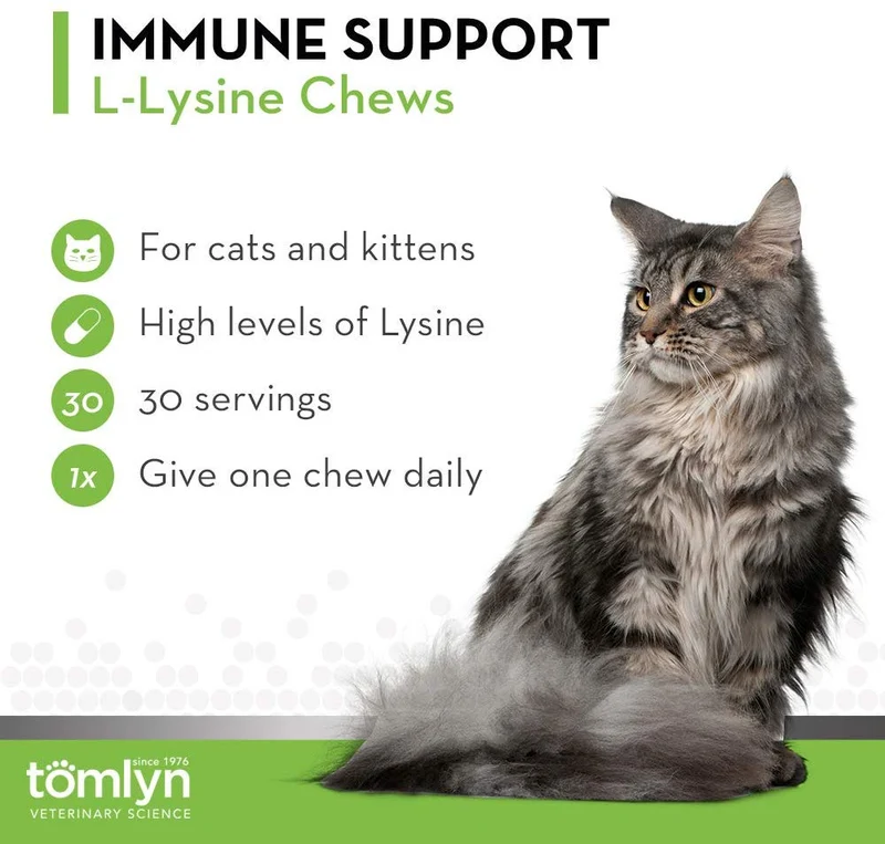 tomyln Apoyo Inmunológico L-Lisina Suplemento Nutricional, Valor no encontrado, Not Applicable
