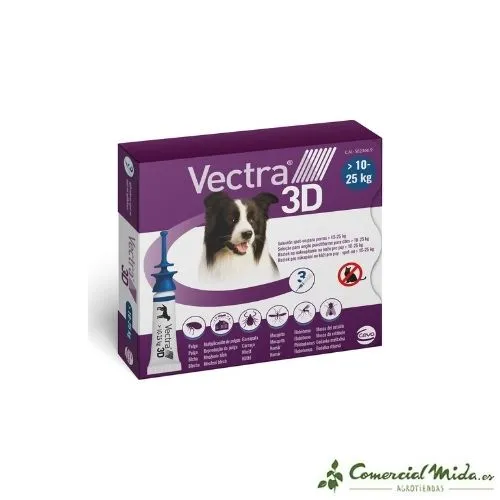 CEVA Pipetas Antiparasitarias VECTRA 3D para Perros