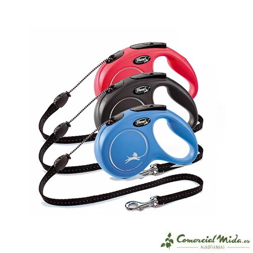 Correa FLEXI NewClassic 8 m Cordón para Perro