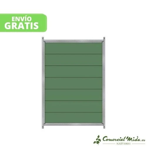 Panel de Plástico para Perrera Galvanizada