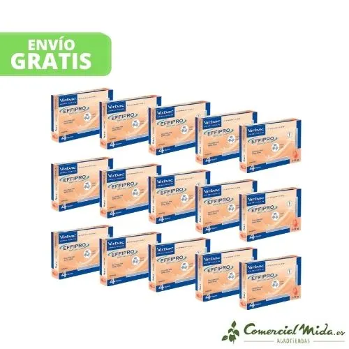 VIRBAC Effipro Spot On Pipetas Antiparasitarias para Perros