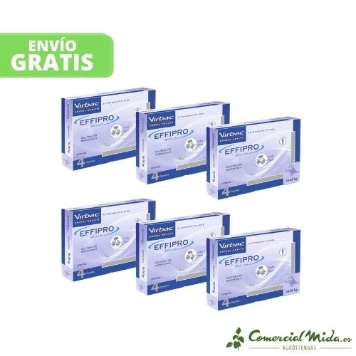 VIRBAC Effipro Spot On Pipetas Antiparasitarias para Perros