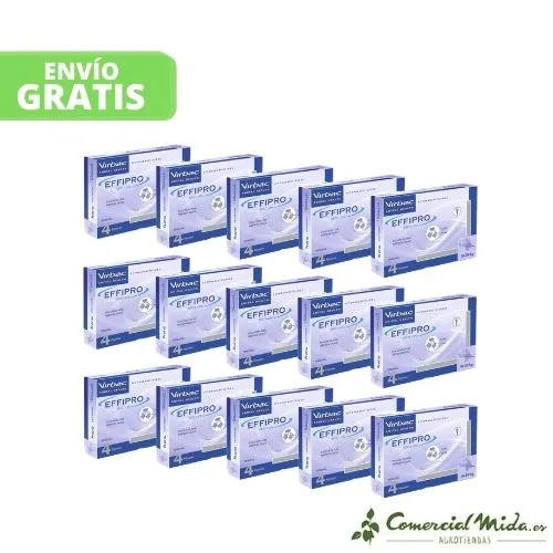 VIRBAC Effipro Spot On Pipetas Antiparasitarias para Perros