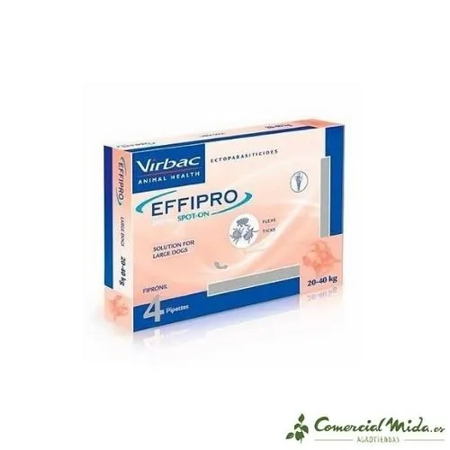 VIRBAC Effipro Spot On Pipetas Antiparasitarias para Perros