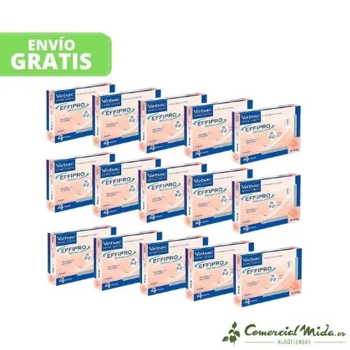 VIRBAC Effipro Spot On Pipetas Antiparasitarias para Perros