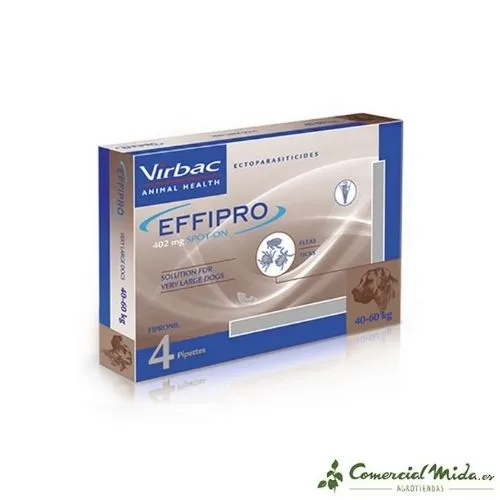 VIRBAC Effipro Spot On Pipetas Antiparasitarias para Perros